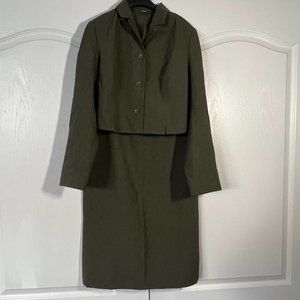 Olive Green Maxi Skirt Set